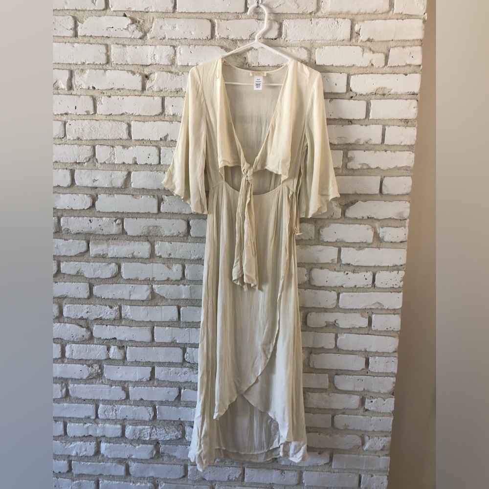 LSpace high low midi dress